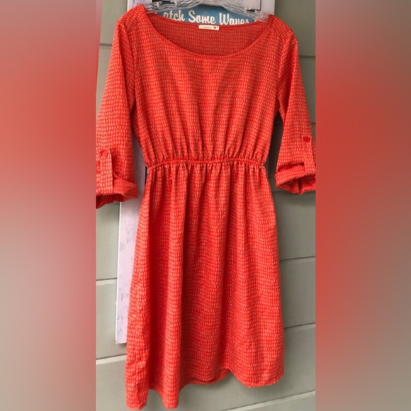 Soprano Orange short dress from Nordstrom w/gold dot or a swim-cover? 🎉SALE - Picture 2 of 12